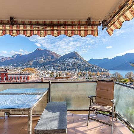 Imperial Of Lugano 4 With A Lake View Behind The Station And 10 Min From The Lake Apartamento Exterior foto