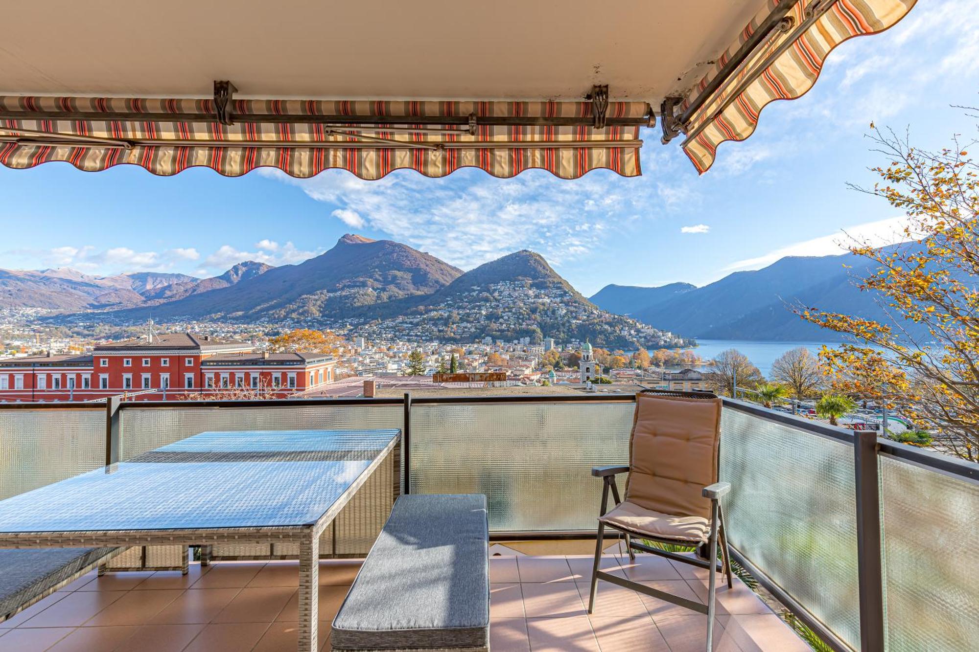 Imperial Of Lugano 4 With A Lake View Behind The Station And 10 Min From The Lake Apartamento Exterior foto